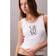 Calvin Klein Logo Graphic Ribbed Tank Top - White