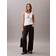 Calvin Klein Logo Graphic Ribbed Tank Top - White