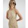 River Island Sequin Maxi Dress - Gold