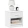 vidaXL Cabinet with Drawer 39 x 28 x 41 cm Bedside Table