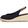 Tommy Hilfiger Sandalett Flag Mid Wedge Espad Slingback - Blå