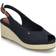 Tommy Hilfiger Sandalett Flag Mid Wedge Espad Slingback - Blå