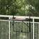 vidaXL Foldable Black Hanging 60x40 cm Steel Balcony Table