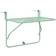 vidaXL Foldable Hanging 60x40 cm Mint Green Balcony Table