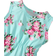 Shein Baby Floral Print Bodysuit With Headband