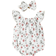 Shein Baby Scoop Neck Bodysuit With Accessory Headband