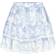 Gina Tricot Boho Mini Skirt Minikjolar Blått