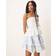 Gina Tricot Mini Boho Tiered Ruffle Skirt - Blue Flower