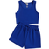 Shein Tween Girl Solid Tank Top Drawstring Waist Shorts