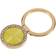 MTP Products Strass Décor Téléphone Anneau Béquille Titulaire CD Veines Rotation Métal Doigt Poignée Réglable Support De Téléphone Portable Jaune