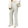 River Island Slim Fit Flared Trousers - Cream
