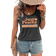 Shein Women Colorful Printed Sleeveless Tank Top With Words
