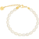 ANNEBRAUNER Bracelet - Gold/Pearls
