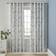 Dunelm Nola Floral Eyelet Curtains Blue 168x182cm