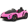 Cwy Lamborghini Electric Car Pink 12V