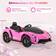 Cwy Lamborghini Electric Car Pink 12V