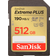 SanDisk Extreme PLUS 512GB SDHC/SDXC UHS-I Memory Card