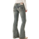 True Religion Joey Low Rise Flap Flare Jeans - Medium Vintage
