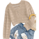 Shein Solid Color Front Tie Long Sleeve Cardigan - Women's