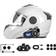 Tomtop Jms Q58 Max Wireless Motorcycle Intercom Headset - Noise Cancellation