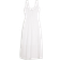 Hollister Sofia Side Smocked Eyelet Maxi Dress - White