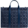 Coach Wesley Tote In Signature Denim - Denim/Deep Blue