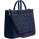 Coach Wesley Tote In Signature Denim - Denim/Deep Blue