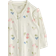 Lindex Baby Organic Cotton Berries Sleepsuit - Light Dusty Green