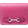 Michael Kors Carson Small Pebbled Leather Wallet - Dragonfruit