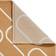 Catherine Lansfield Linear Curve Ochre Rug - Brown, Yellow 160x230cm