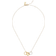 Coach Star Rondell Necklace - Gold/Silver/Transparent