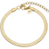 Camilla Krøyer Jewellery Flat Snake Bracelet 4mm - Gold