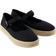 Toms Carolina Mary Jane Platform Espadrille SlipOn - Black
