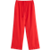 Lindex Bella Straight Trousers - Dark Red
