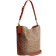 Coach Willow Soft Bucket Bag In Signature Canvas - B4/Tan Caramel
