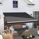 OutSunny Canopy Sun Shade Shelter 2.95 x 2.5m Black