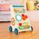 B.Toys Wooden Activity Walker Little Learning Steps
