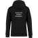 5ve More Organic Hoodie Logo Unisex - Black