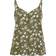 Yours Curve Plus Size Button Cami Vest Top - Green