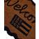 Lexington Welcome Coir Fibre Door Mat Brun/Mørkeblå Brun, Blå 45x90cm