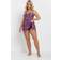 Yours Leopard Print Tankini Top - Pink