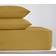 Dunelm Pure Cotton Fitted - Mustard Bed Sheet Brown (190x135cm)