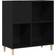 vidaXL Record Cabinet Sort Eg 84,5 x 38 x 89 cm Opbevaringsskab 84.5x39cm