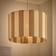 Dunelm Beatrice Stripe Natural Shade ∅ 40cm