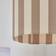 Dunelm Beatrice Stripe Natural Shade ∅ 40cm