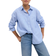 Gina Tricot Linen Blend Shirt - Marinblå/Vit