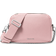 Michael Kors Bryant Medium Pebbled Leather Camera Crossbody Bag - Smokey Rose