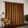 Dunelm Recycled Velour Eyelet Curtains Toffee 168x162cm