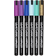 Panduro Limitless Marker S Galaxy Stardust Sæt Med 6 Akrylpenne Ø1 mm