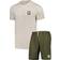 Aston Villa Short Pyjamas - Beige/Khaki